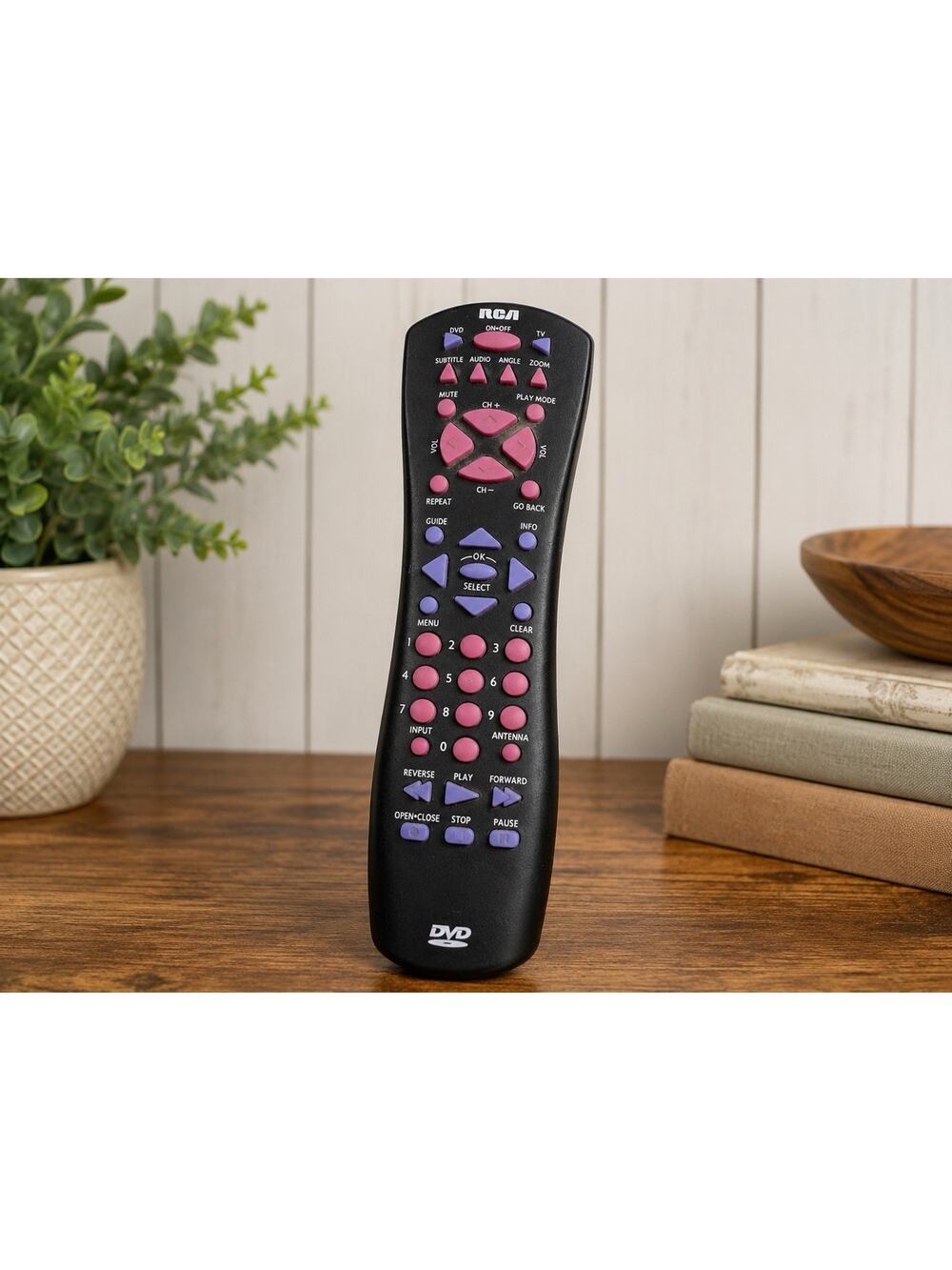 RCA DVD TV Remote Control OEM Black Pink Purple Tested Working